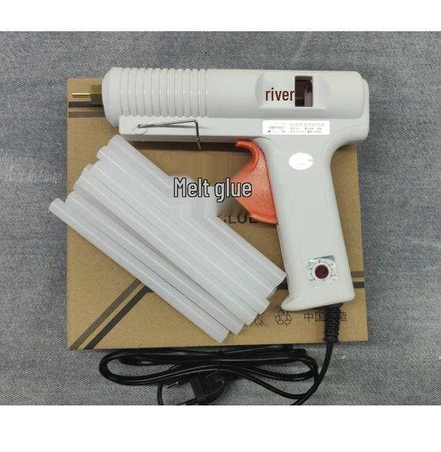 Pistol de lipit la cald cu temperatură reglabilă 120W cu afișaj digital - Grad industrial, batoane de lipici 11mm, temperatură constantă, pentru uz casnic