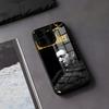 M-Michael C-Corleone Phone Case For IPhone 17 Air 16 E Pro Max 15 14 13 Mini 12 Pro 11 Max Plus Black Glass Cover