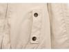 2025 Spring Women's European & American Style Linen Blend Bomber Jacket