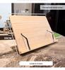 Adjustable Solid Wood Reading Rack for Students & Adults