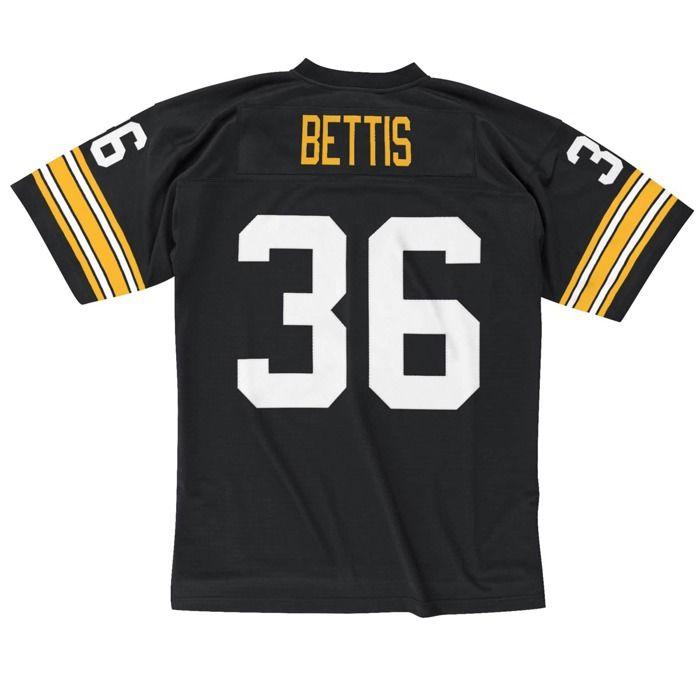 Maillot vintage - MITCHELL & NESS - Pittsburgh Steelers - Noir - Manches courtes - Adulte