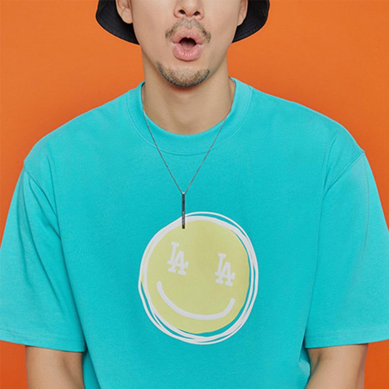New MLB Los Angeles Dodgers T Shirts Unisex Mint Green 3ATSL9023-07MTS