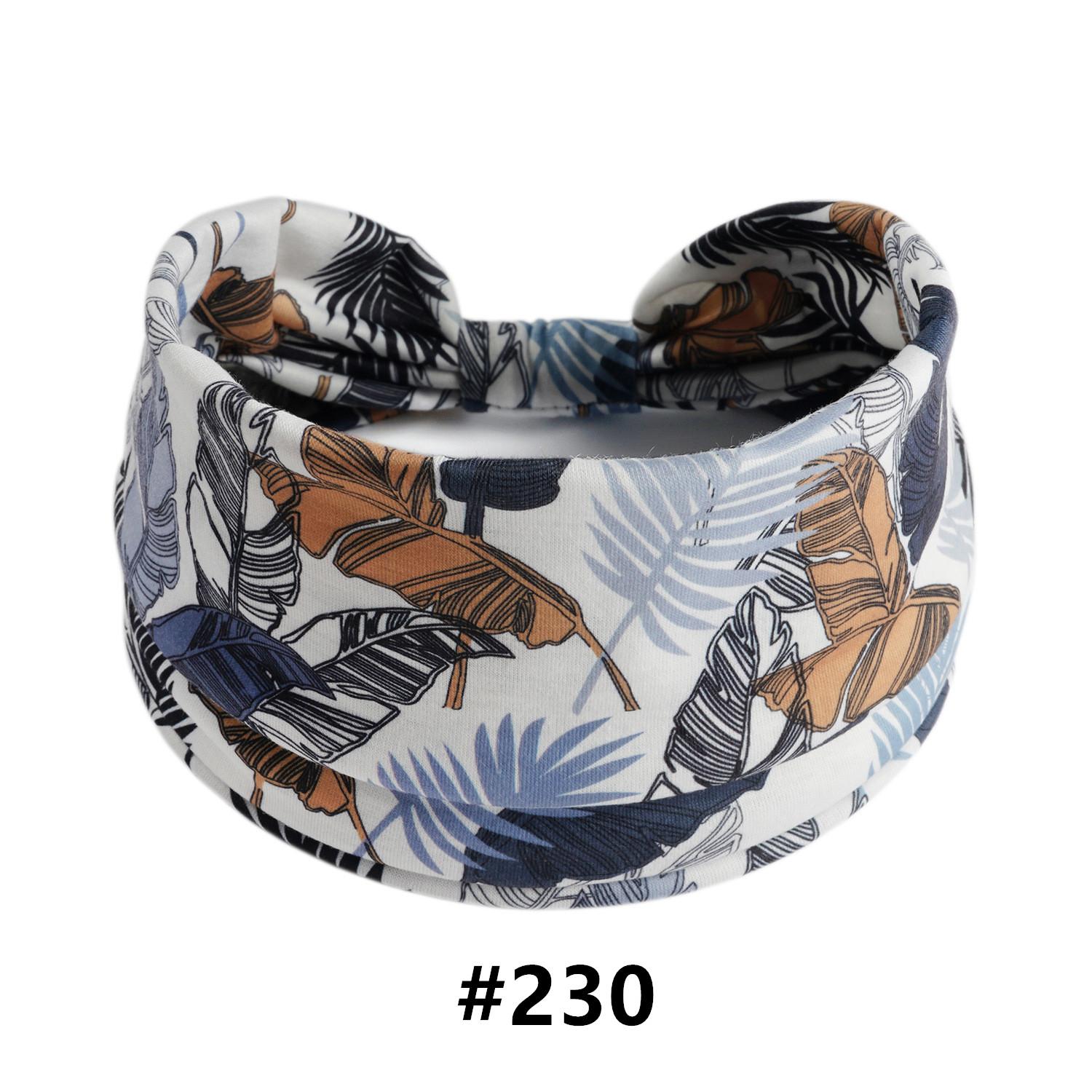 

Женские повязки на голову в стиле бохо, хлопковые широкие тюрбаны, повязки на голову, нескользящие эластичные спа-повязки для тренировок, йоги, повязки на голову, банданы для бега, аксессуары для волос