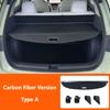 For Geely EX2 2024-2026 Car Trunk Cargo Cover Rear Boot Shade Partition Shield Rear Racks Organizer Car Interior Accessories