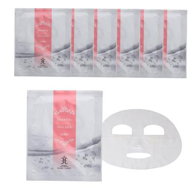 Hime Labo Face Individually For Dry and Hime Labo Essential Face Mask Mask, 7-Piece Set, Wrapped, Moisturizing, Rough, Skin, Glowing, More. Sheets.