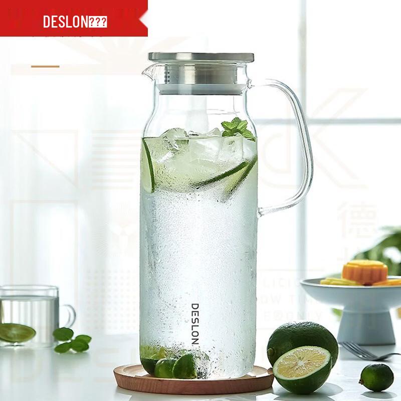 DESLON High Borosilicate Glass Pitcher
