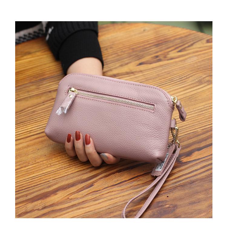 Women's Honeybee Shell-Shaped Long Clutch Wallet