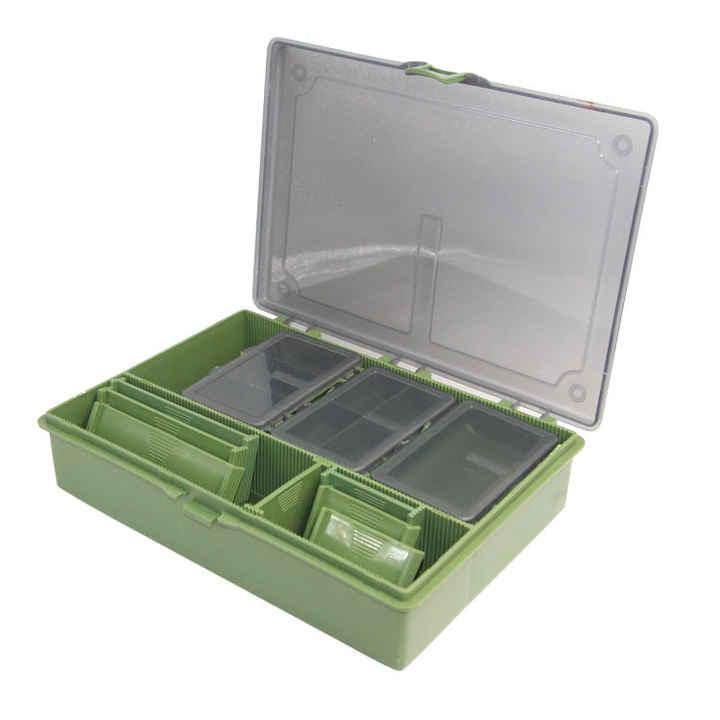 Selco China Fishing Tackle Box Lake Stream Ocean Boat Fishing Carp Fishing Tackle Box