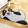 Silk Ring Cartoon Doormat - Non-Slip, Dirt-Resistant, Wear-Resistant Entrance Mat