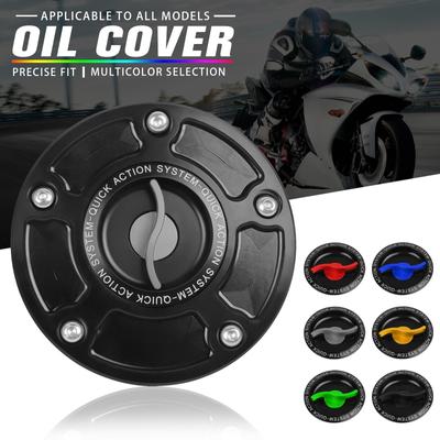 Pentru Suzuki HAYABUSA GSXR 600 750 1000 K1-K8 SV650/X SV 1000/S, fără cheie, cu eliberare rapidă a rezervorului pentru motociclete, capace de combustibil, carcasă de gaz.
