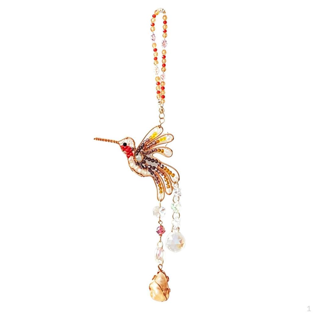 Bird Sun Catcher Sparkling Decoration Lightweight for Patio