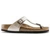 Birkenstock Gizeh Birko Flor Graceful Narrow Fit Sandals Pearl White Womens 0943873