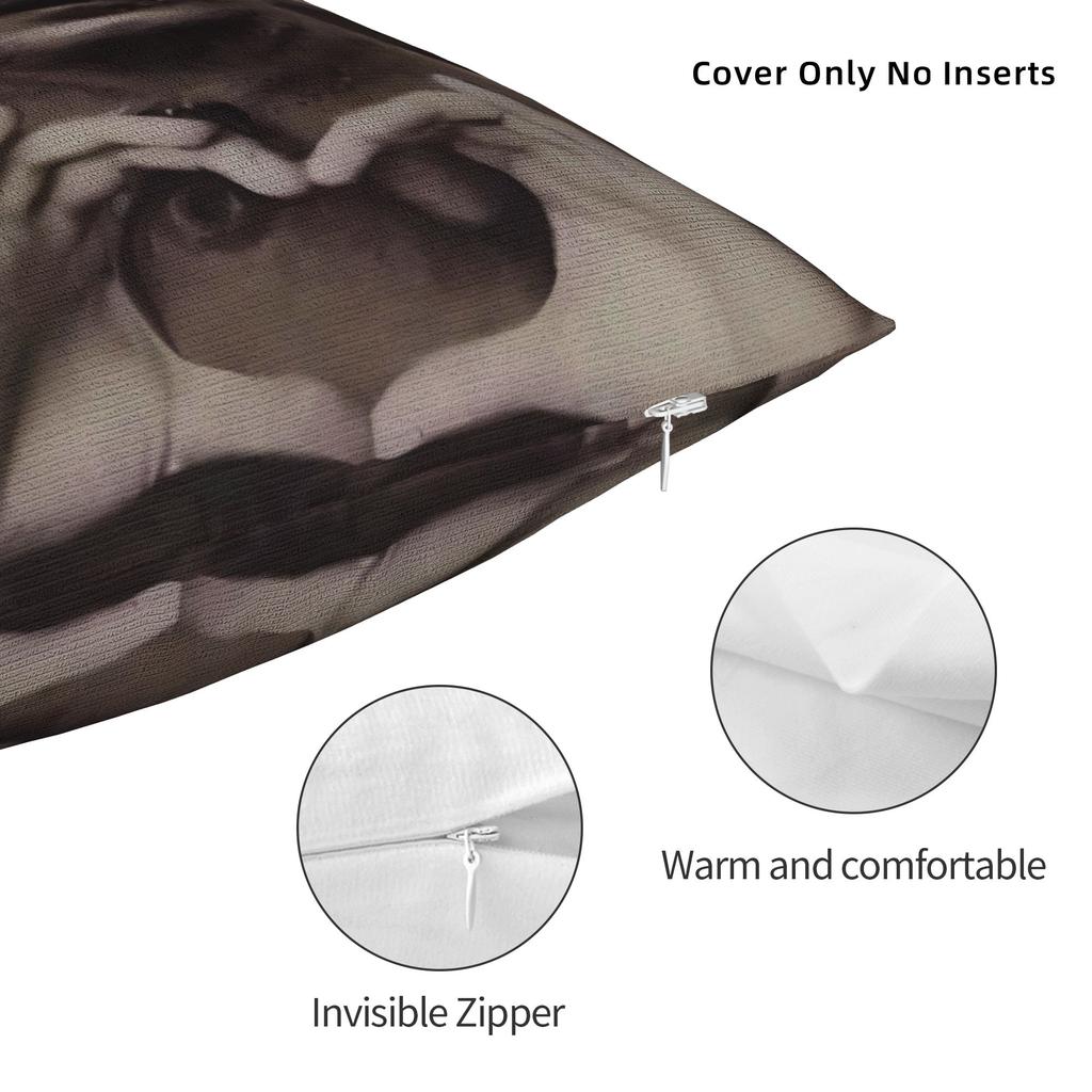 Lenin Joseph Stalin Pillow Cover  Soft Cushion Cover Cute Funny Pillow Case For Sofa Car Home Decor