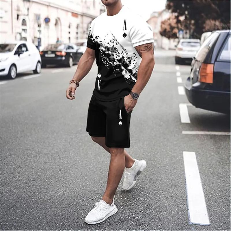 The 2026summer new men s suit with smiling face print is comfortable, soft, breathable, XXS