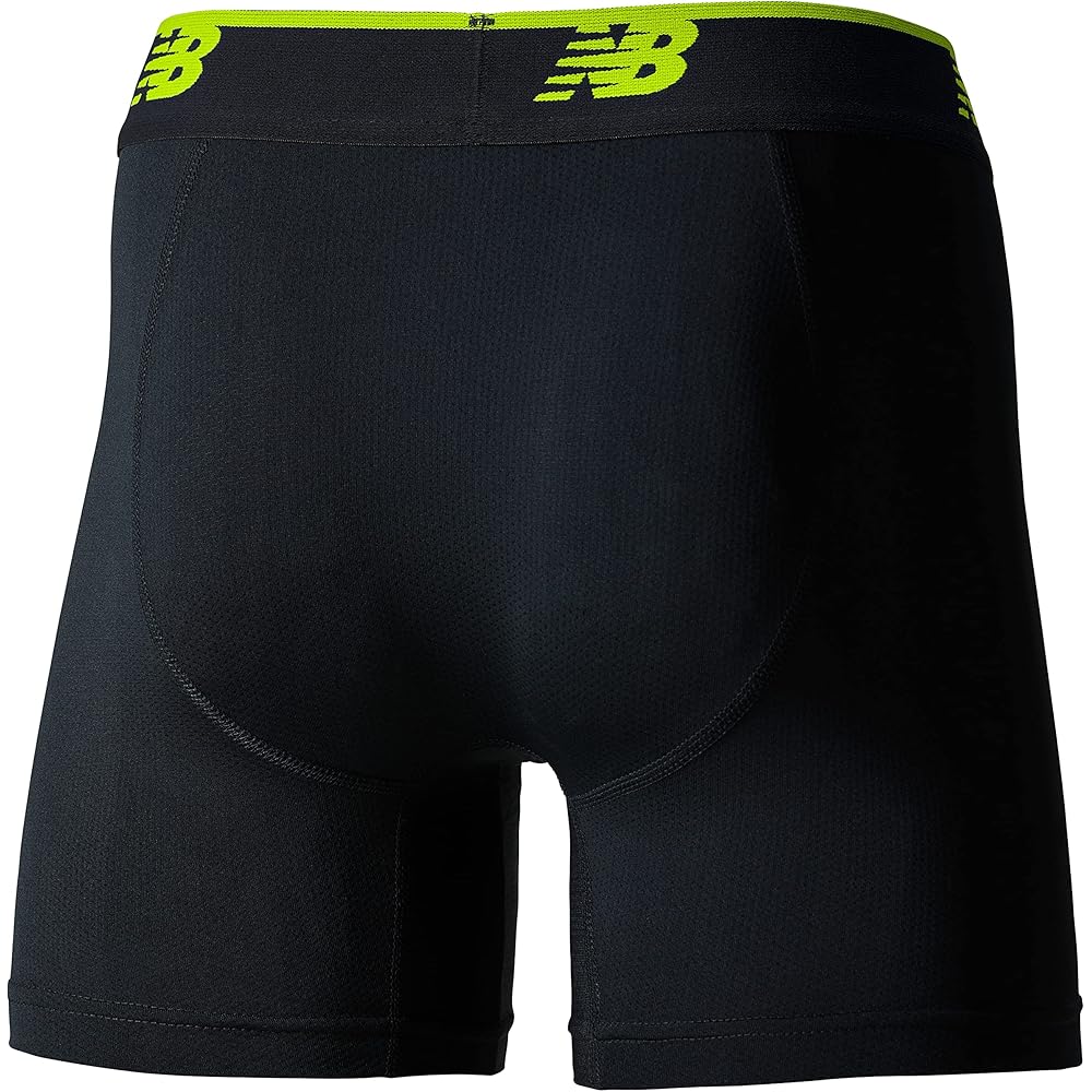 New Balance Boxer Briefs Mesh 5 Inch Front Closure Quick Dry 3 Pack