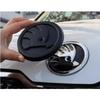2025 New 1pcs 3D 90mm 80mm for SKODA Car Front Grille Head Hood Bonnet Emblem Rear Tail Bumper Trunk Sticker Badge Styling Acces
