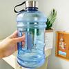 2.2L Sports Water Bottle Large Capacity Water Bottle Training Sports Workout Drink Bottle Shaker Bottle With Handle Outdoor Gym