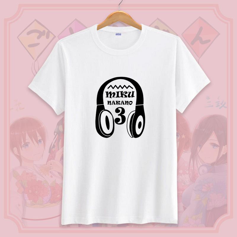 Vintage Washed The Quintessential Quintuplets Nakano Quintuplets Rom Com Anime Graphic T-shirt Men Printed Tee Summer Fashion Clothing Tops Streetwear