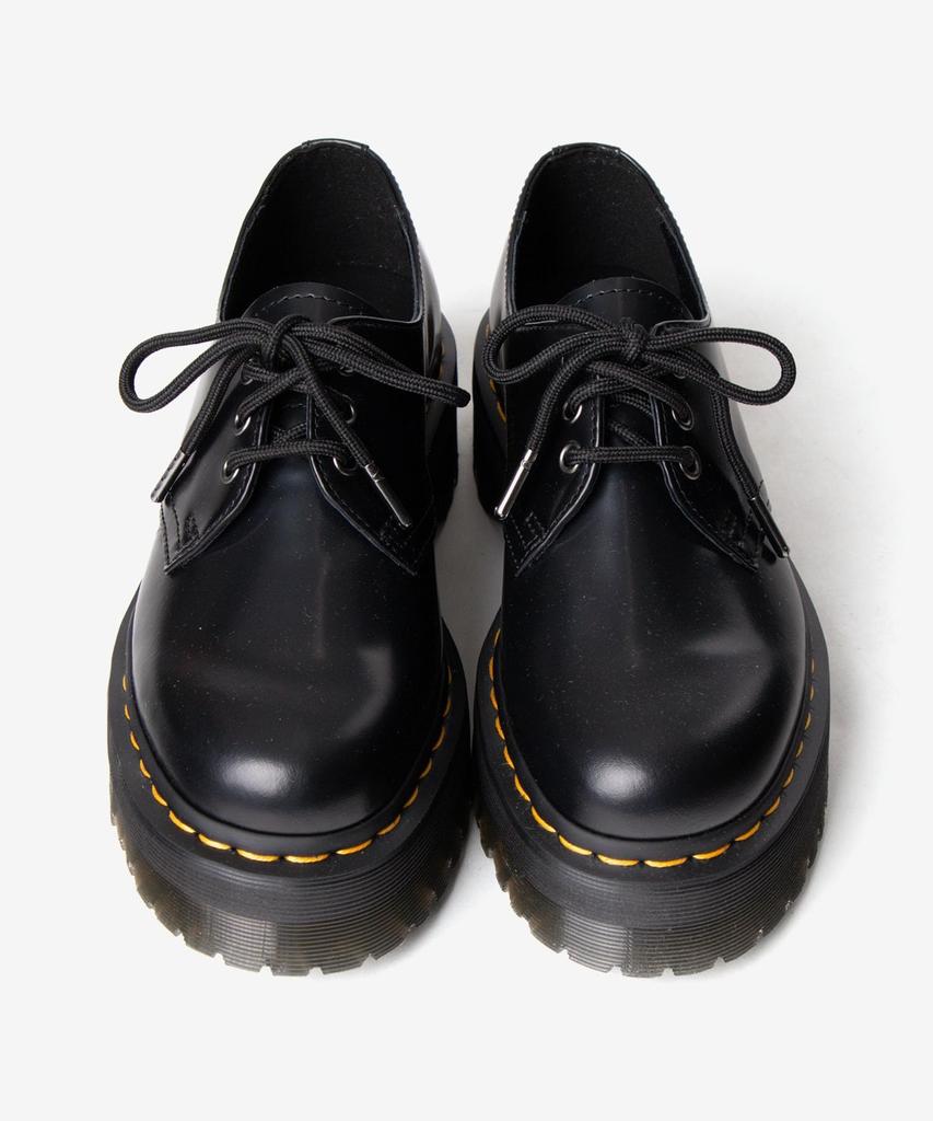 Dott. Scarpe Martens 25567001 1461 QUAD Scarpe a 3 occhielli Donna NERO Taglia 9 / Circa. 28,0 centimetri