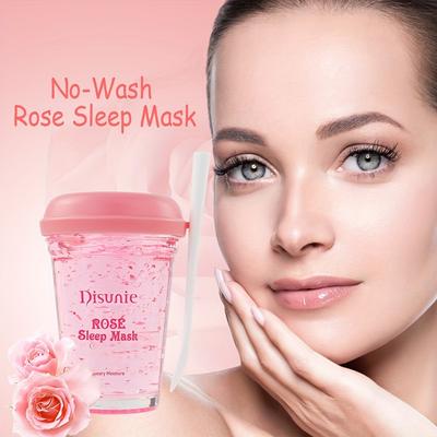 Rose Sleep Facial Mask Moisturizing Brightening Wash Free Μάσκα λάσπης Προϊόν περιποίησης δέρματος Μάσκα προσώπου