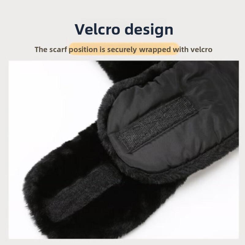 Utomhus Vintermode Varm Mössa Herr Vinter Förtjockad Skidmössa för Damer Vindtät Huvmössa Cykelkeps Lei Feng Hattar och Glasögon