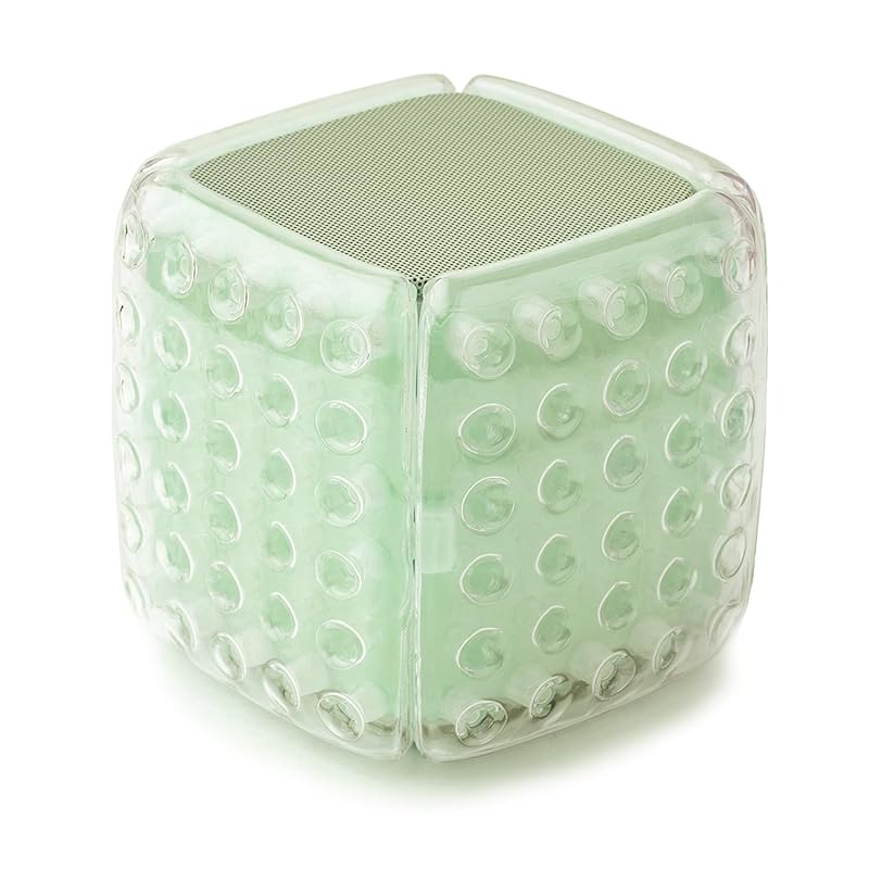 

SMALY AIR mini SPEAKER Shockproof speaker Equipped with Bluetooth USB rechargeable with strap green YNG-AIR1(LGR)