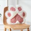 Cat Paw Shaped Plush Pillow with Insert - Cartoon Sofa Cushion