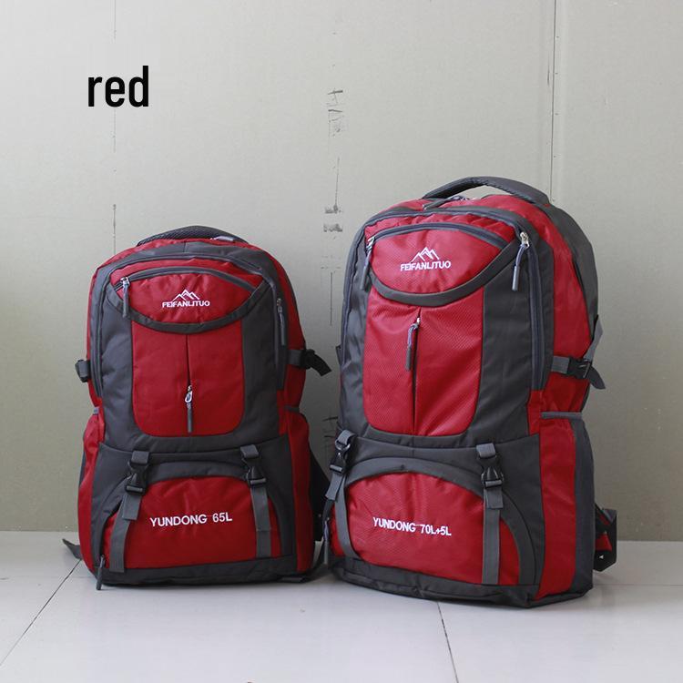 Waterproof Hiking & Travel Backpack: 65L for Women, 75L for Men, Student Laptop Compartment