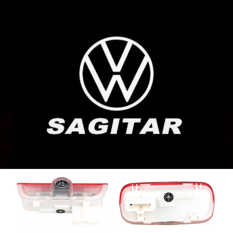 2 stuks Auto Deur Welkom Verlichting LED Lamp voor VOLKSWAGEN VW R LINE Rline Golf Tiguan CC Touareg Jetta Passat T-ROC Sharan Touran Bu2 wzpc7