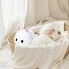 Silicone Night Light for Kids Cute Bunny 16 Colors Remote Control Rechargeable Bedside Lamp for Breastfeeding Sleeping