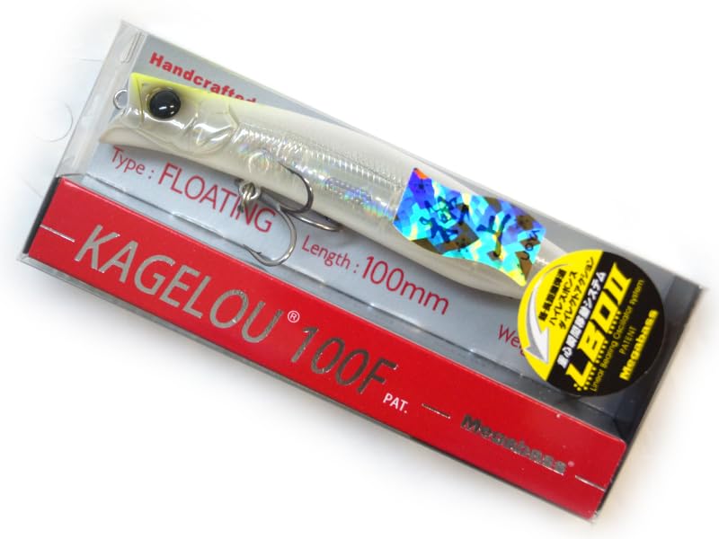 

Megabass KAGELOU 100F 35 CRYSTAL SHAD Lure SP-C