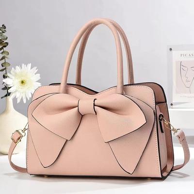 New Large Capacity Bow Fashion Shoulder Bag High Appearance Level All Cross-body Bag Fashion Light Luxury Handbag