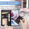 For Sony Xperia 10 VII Case PU Leather Flip Wallet Phone Cover with Strap