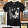 Omocat Omori Psychological Horror RPG Gaming Black Anime T-Shirt Size Small