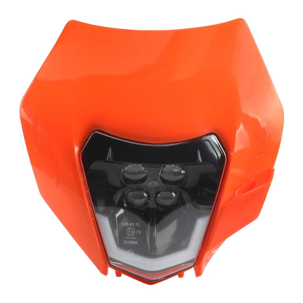 Motorcycle LED Headlight Assembly for KTM EXC SX 2016 2017 2021 Dirt Bike Supermoto Motocross Headlamp Headlights Enduro Parts