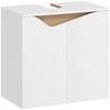Vanity Unit, Bathroom Cabinet with Soft-Close Doors, White, 60 X 35 X 57.9 Cm