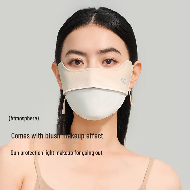 VVC 3D UV Protection Sun Mask with Eye & Cheek Coverage