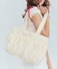 Goodtotes Souffle Puff Tote Bag (Cream)
