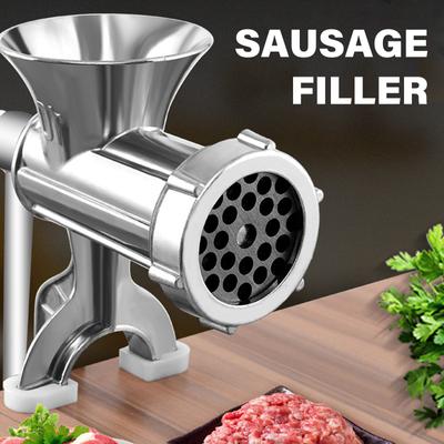 Tritacarne manuale con insaccatrice per salsicce Efficace tritacarne manuale per la cucina domestica per carni e salsicce macinate fresche