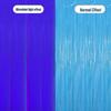 Colorful Macaron Tinsel Curtain for Kids' Party Decor & Dress-Up