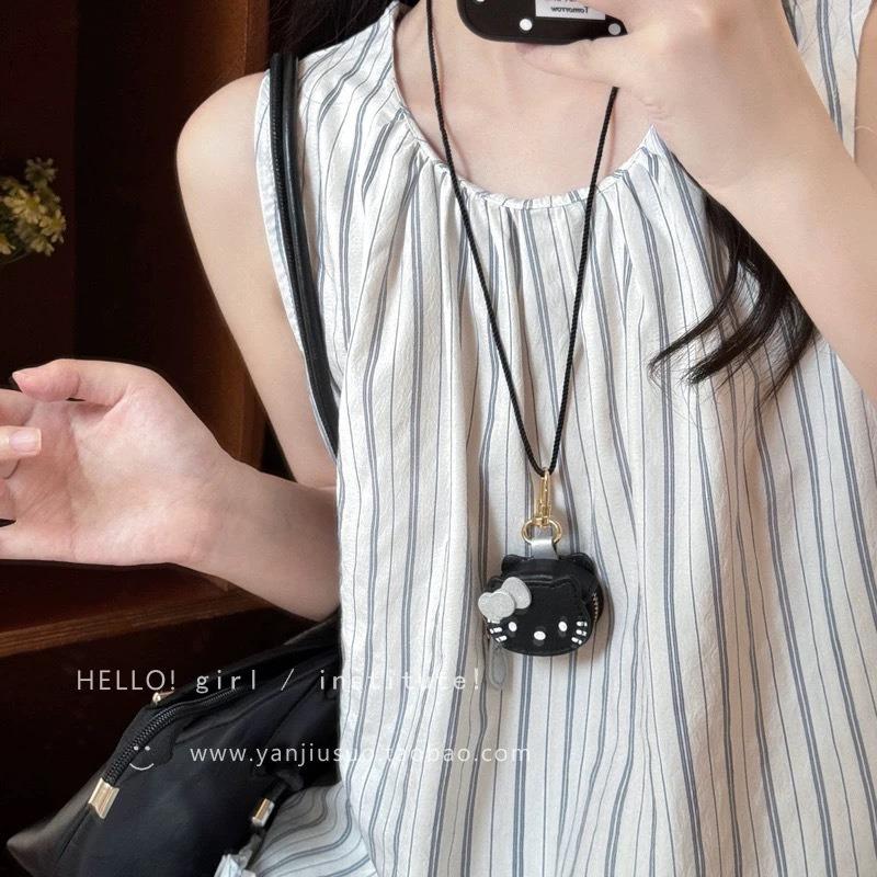 Cute Cartoon Cat Bag Charm with Unique Design, Exquisite and Luxurious, Charming and Sweet, Versatile and Stylish Necklace