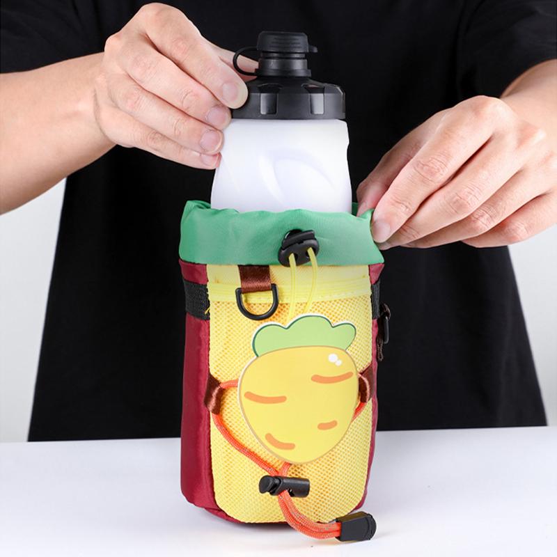 Bike Bottle Holder Cycling Water Bottle Carrier Pouch Insulated Kettle Road Bicycle Handlebar Bag Accessories