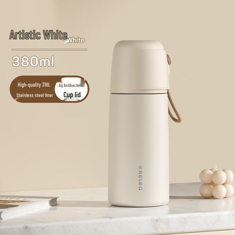 Wushengwu 380ML Portable Stainless Steel Water Bottle