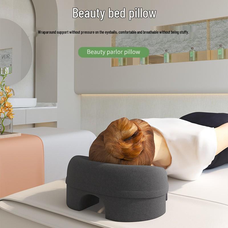 Memory Foam Face-Down Salon Pillow for Massage Beds