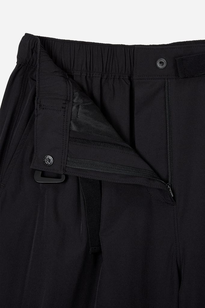 Jaa [Jaah] Belted Parachute Pants_Black