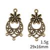 2025 Trend Accesories Water Drop Earring Connector Accessories Parts Ornaments For Home Accessories Parts