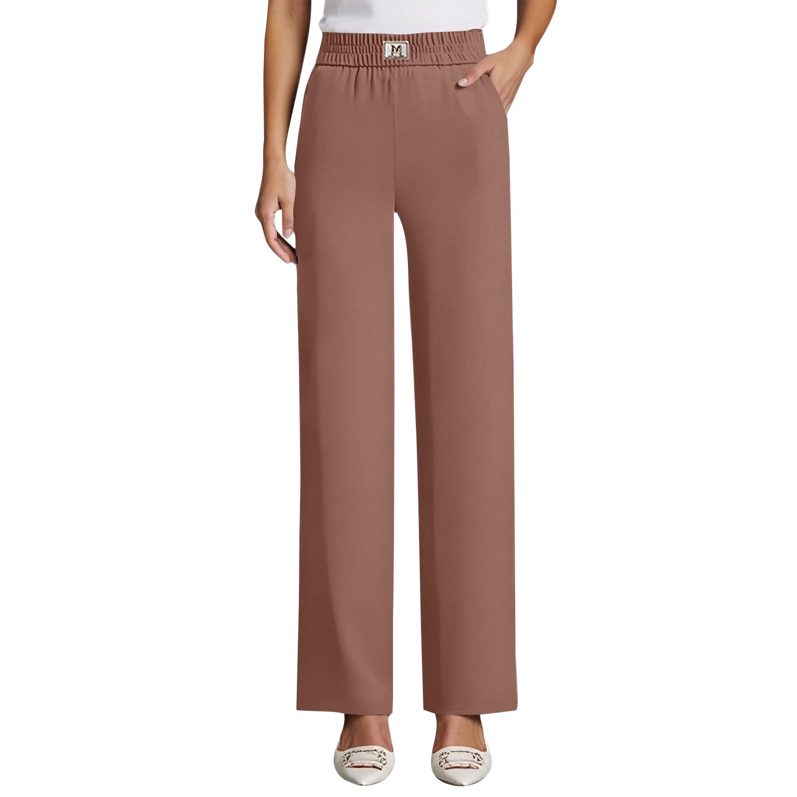 

Women s Fashion Color Pocket Perfect High Waist Stretch Pants XXXL