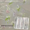 Lotus Orchid Silicone Nail Mold DIY Flower Nail Art Carving Decorations 3D Stereoscopic Stamping Plate Manicure Design Tool