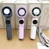 S026 Handheld Mini Fan: 199-Speed Semiconductor Ice Cooling with Digital Display for Outdoor Use