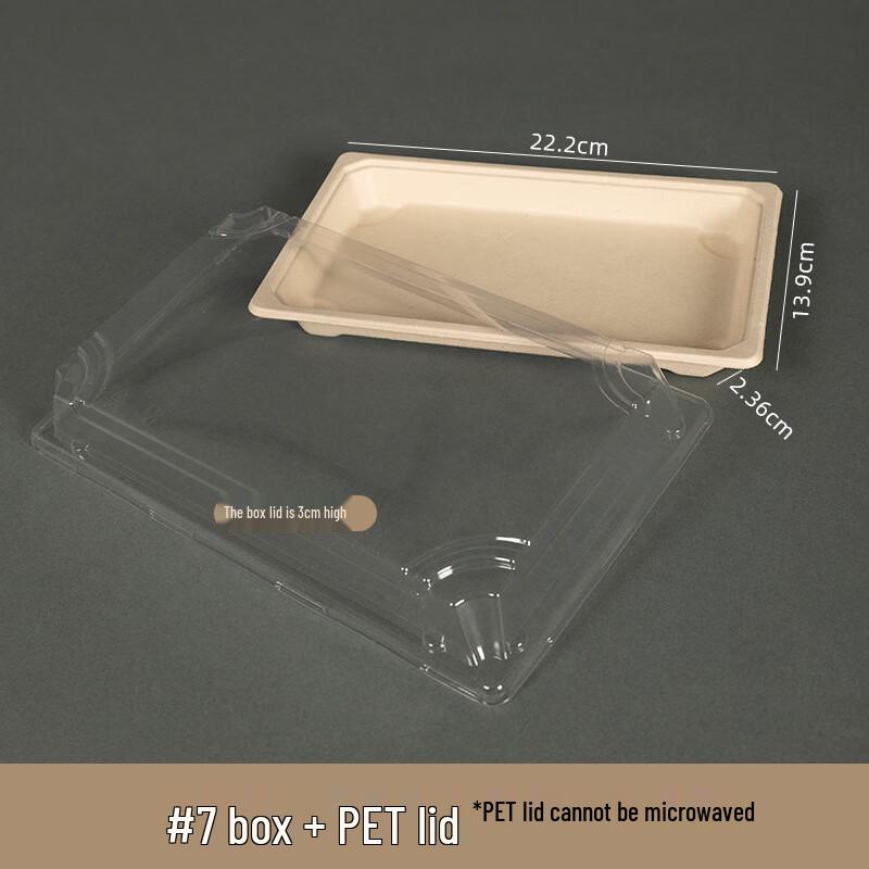 ZISIZ Rectangular Takeaway Sushi Container